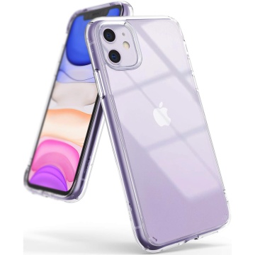 Husa Silicon Iphone 11, Transparenta - Img 1