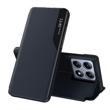 Husa Xiaomi 14T Pro Eco Leather View flip tip carte - Albastru - Img 1