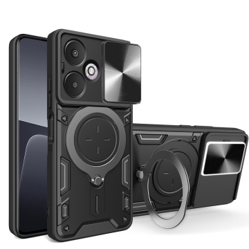 Husa Xiaomi Redmi 13C 5G Techsuit CamGuard Pro - Negru - Img 1