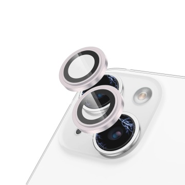 Protectie Camera Iphone 15, Roz Deschis - Img 1