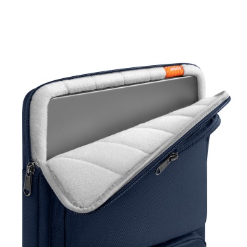 Servieta, geanta laptop 13″ business Tomtoc, A42C2B1 - Albastru - Img 7