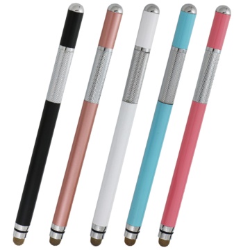 Stylus Pen Techsuit, Universal, Android, iOS, Aluminiu, JC03 - Alb - Img 3