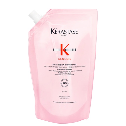 Genesis Bain Hydra Fortifiant Shampoo Refill Пълнител за шампоан за фина коса склонна към косопад 500 мл + ПОДАРЪК