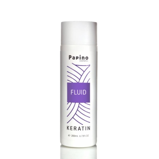 Възстановяващ кератинов флуид за увредена и накъсана коса Papino Cosmetics Keratin Fluid 200ml