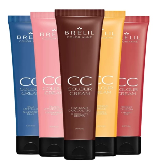 Оцветяващ CC Крем за коса Brelil Professional CC Color Cream 150ml / РАЗЛИЧНИ ВАРИАНТИ