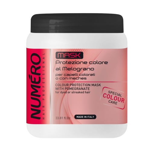 Brelil Numero Colour Protection Mask Pomegranate - маска с екстракт от нар за запазване на цвета 1000 мл.