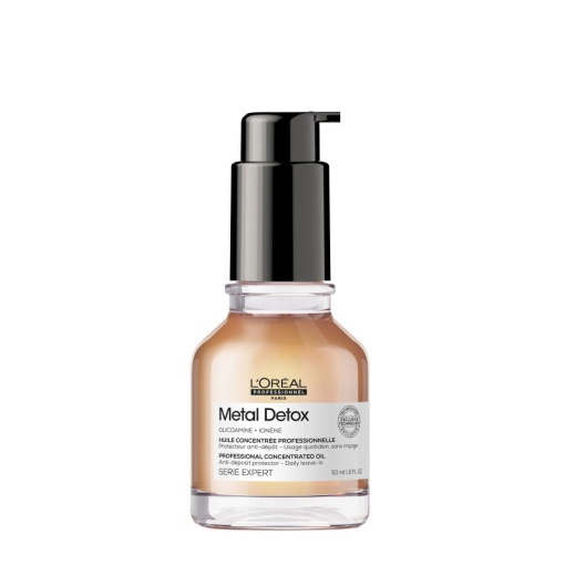 L'Oréal Metal Detox Anti-Deposit Protector Concentrated Oil - олио за коса