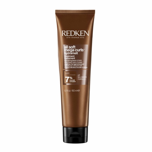 Redken All Soft Mega Curls Hydramelt Leave-In Treatment - крем за коса