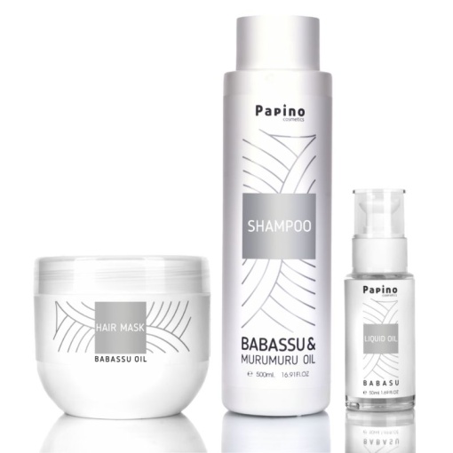Реконструиращ комплект с масло от бабасу и мурумуру Papino Cosmetics Babassu and Murumuru