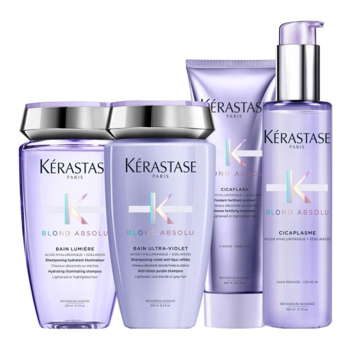 Blond Absolu - комбинация 3 - бъндъл от продукти за изсветлена коса