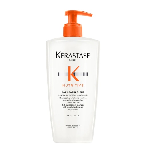 Nutritive Bain Satin Riche Интензивно подхранващ шампоан за много суха коса 500 мл + ПОДАРЪК