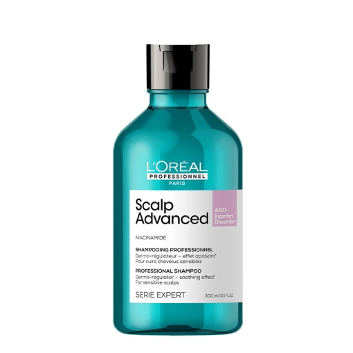 L'Oréal Scalp Advanced Anti-Discomfort Dermo-Regulator Shampoo - дерморегулиращ шампоан за чувствителен скалп