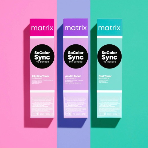 Matrix Color Sync - безамонячна професионална боя за коса тон върху тон 90 мл.