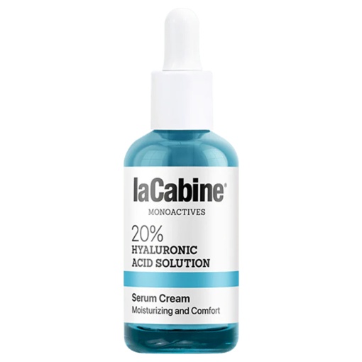 Monoactives 20% Hyaluronic Acid Solution 2-in-1 Serum Cream Серум-крем за лице за хидратация с 20% хиалуронова киселина 30 мл