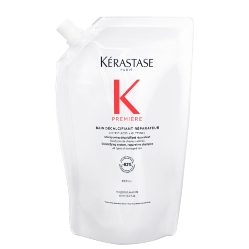 Première Bain Décalcifiant Réparateur Shampoo Refill Пълнител за декалциращ възстановяващ шампоан за увредена коса 500 мл + ПОДАРЪК
