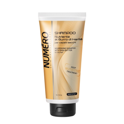 Brelil Numero Nourishing Shampoo Shea Butter - шампоан с масло от карите за подхранване на косата 300 мл.