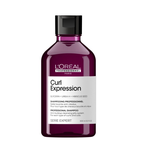 L'Oréal Curl Expression Anti-Buildup Cleansing Jelly Shampoo - гел-шампоан за дълбоко почистване на къдрава коса