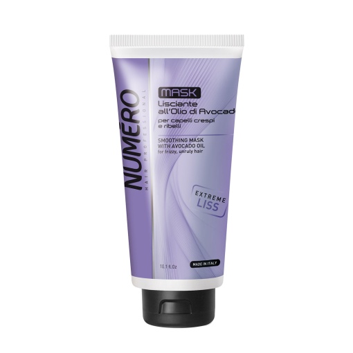 Brelil Numero Smoothing Mask Avocado Oil - маска за гладка коса 300 мл.