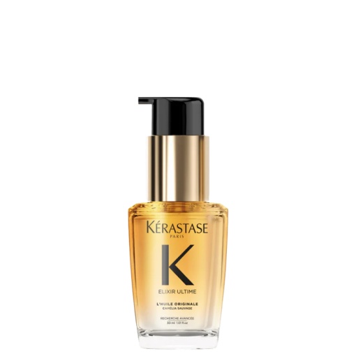 Elixir Ultime L'Huile Originale Travel Size Hair Oil Олио за всеки тип коса в размер за пътуване 30 мл