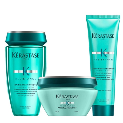 EXTENTIONISTE - комбинация 1 - бъндъл от продукти за дълга и силна коса Résistance Extentioniste