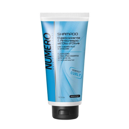 Brelil Numero Elasticizing & Frizz-Free Shampoo - шампоан с маслиново масло за къдрави коси 300 мл.