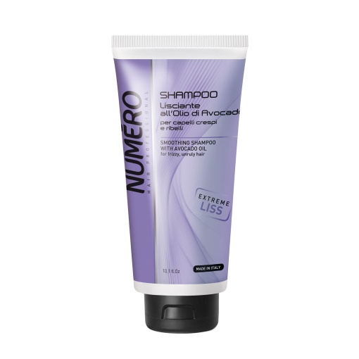 Brelil Numero Smoothing Shampoo Avocado Oil - шампоан за гладка коса 300 мл.