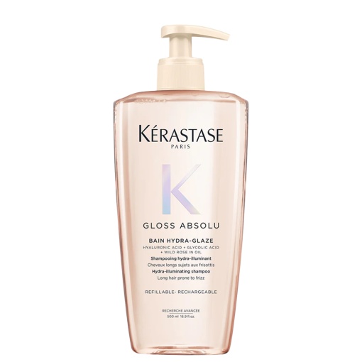 Gloss Absolu Bain Hydra-Glaze Shampoo Гланциращ шампоан за дълга и непокорна коса 500 мл + ПОДАРЪК
