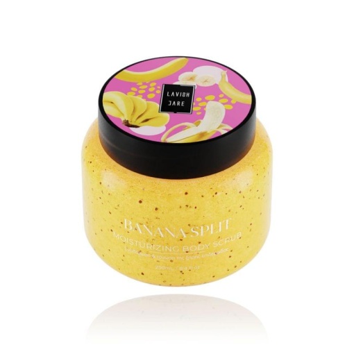 Ексфолиращ скраб с аромат на бананов сплит Lavish Care Body Scrub 250ml