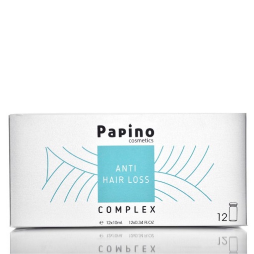Серум против косопад Papino Cosmetics Anti Hair Loss Complex 12x10ml
