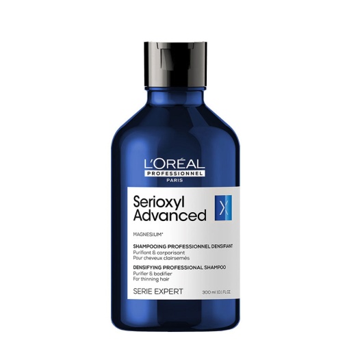 L'Oréal Scalp Advanced Serioxyl Purifier Bodifier Shampoo - почистващ и уплътняващ шампоан при изтъняваща коса
