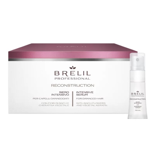 Възстановяващи ампули за увредена коса Brelil Biotreatment Reconstruction Intensive Serum for Very Severely Damaged hair 10x15ml