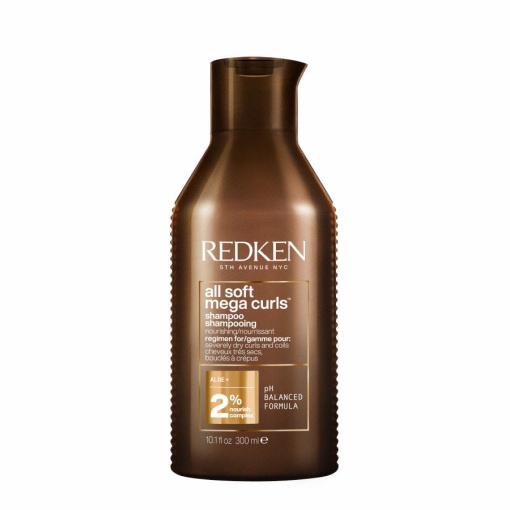 Redken All Soft Mega Curls Shampoo - шампоан за къдрава коса