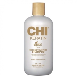 Кератинов шампоан с коприна CHI Keratin Shampoo 355 мл.
