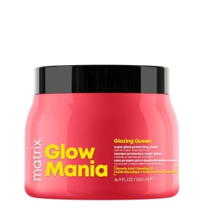 Предпазваща маска за интензивен блясък Matrix Glow Mania 500ml - Img 1