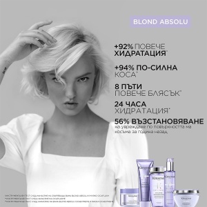 Blond Absolu - комбинация 3 - бъндъл от продукти за изсветлена коса - Img 5
