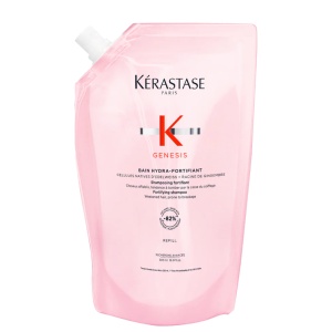 Genesis Bain Hydra Fortifiant Shampoo Refill Пълнител за шампоан за фина коса склонна към косопад 500 мл + ПОДАРЪК - Img 1