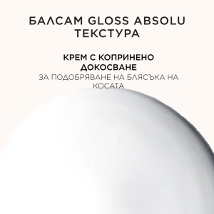 Gloss Absolu Insta Glaze Conditioner Балсам за дълга и непокорна коса 250 мл - Img 5