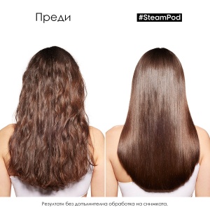 L'Oréal SteamPod Smoothing Treatment - 3-в-1 изглаждаща грижа за коса без изплакване - Img 3