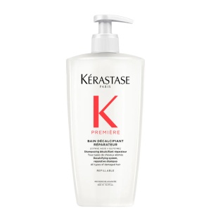 Première Bain Décalcifiant Réparateur Shampoo Декалциращ възстановяващ шампоан за увредена коса 500 мл + ПОДАРЪК - Img 1