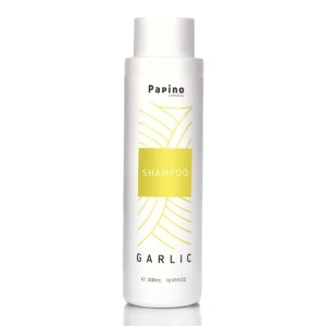 Стимулиращ шампоан с чесън и кератин Papino Cosmetics Garlic Shampoo 500ml
