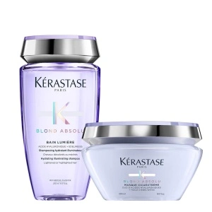 Blond Absolu - комбинация 2 - бъндъл от продукти за изсветлена коса