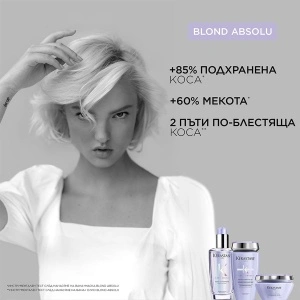 Blond Absolu - комбинация 3 - бъндъл от продукти за изсветлена коса - Img 6