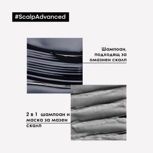L'Oréal Scalp Advanced Anti-Oiliness Dermo-Purifier Shampoo - шампоан, подходящ за скалп, склонен към омазняване - Img 5