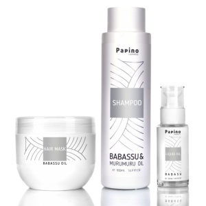 Реконструиращ комплект с масло от бабасу и мурумуру Papino Cosmetics Babassu and Murumuru - Img 1
