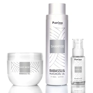 Реконструиращ комплект с масло от бабасу и мурумуру Papino Cosmetics Babassu and Murumuru