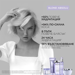 Blond Absolu - комбинация 2 - бъндъл от продукти за изсветлена коса - Img 4
