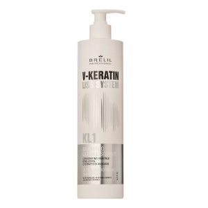 Изглаждащ кератинов шампоан Brelil V-Kertin Liss System KL1 Ultra Smoothing Shampoo