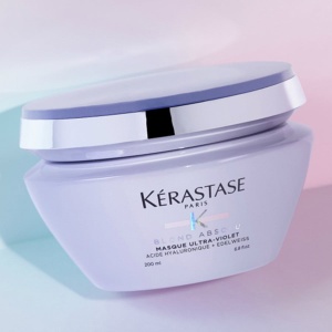 Kerastase Blond Absolu Masque Ultra-Violet Mask - подхранваща маска за руса коса против нежелани оттенъци - Img 4