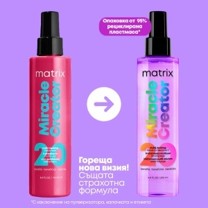 Matrix Total Results Miracle Creator Multi-Tasking Hair Treatment - спрей за коса - Img 2