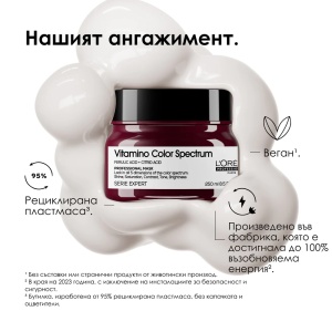 Vitamino Color Spectrum Mask Маска за боядисана коса 250 мл - Img 3